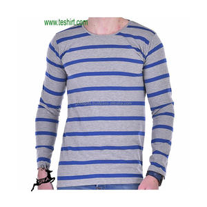 Venta al por mayor de diseño personalizado atlético de manga larga Camiseta de hombre 100% algodón Jersey de talla grande OEM camiseta de Tirupur - Product Image 1