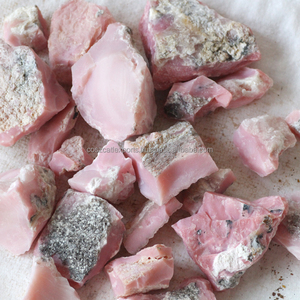 Pierre naturelle rugueuse opale rose, mm, vente en gros - Product Image 2