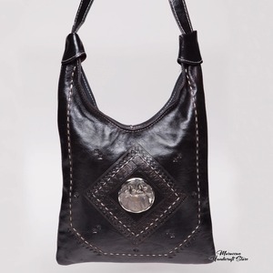 Bolso bohemio negro marroquí Bolso de estilo oriental - Product Image 3