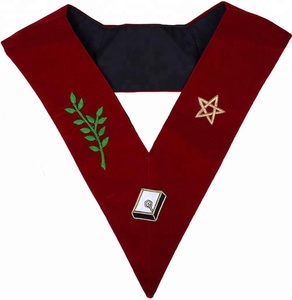 Masonic RegaliaCraft Past Masters Collar & Jewel /Masonic Regalia Craft Collar de oficial - Product Image 5