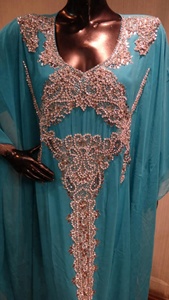 Abaya — kaftan papillon turc, en viscose, style arabe, cou double épaisseur, doublure en satin, vente en gros - Product Image 3