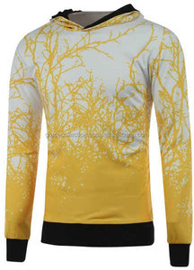 Pull à capuche imprimé personnalisé unisexe nouvelle couleur vente en gros de tissu en jersey tricoté anti-rétrécissement tissage prix bon marché - Product Image 6