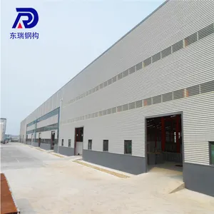 2018 Metal building construction projects industrial shed designs prefabricated light steel structure