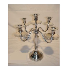 Candelabros DE MESA DE ALUMINIO estilo Ins hechos a mano, superventas para el hogar, oficina, boda, Navidad, cumpleaños, evento, decoración, Exportación - Product Image 1