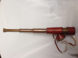 Télescope en laiton touristique de Spyglass marin nautique avec étui en cuir cadeau de télescope de 18 pouces - Product Image 5