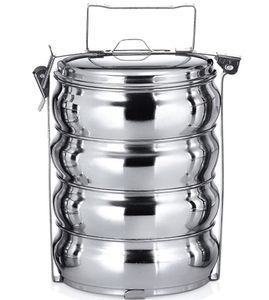 Tiffin, acero inoxidable, nuevo estilo - Product Image 1