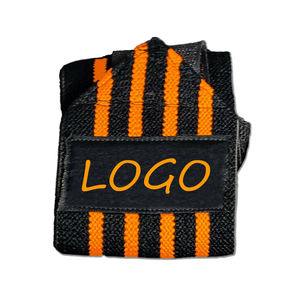 Bandes de poignet élastiques de qualité supérieure, résistantes, avec fermeture, antidérapantes, légères, unisexes, réglables pour la musculation en salle de sport - Product Image 6