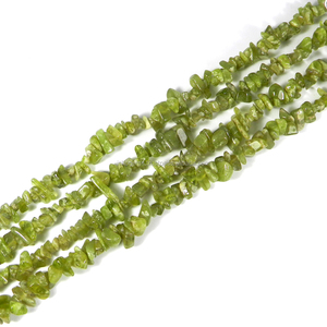 Cuentas de piedra de vasonita verde Natural de 36 pulgadas Strand 253,50 Cts Piedra preciosa suelta para la fabricación de joyas - Product Image 3
