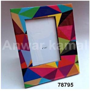 Venta al por mayor de lujo pintado marco de fotos de madera muy barato decoración del hogar Artículo en stock - Product Image 2