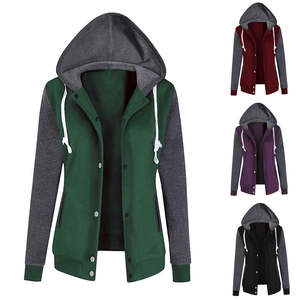 <b>Ladies</b> Sweatshirt Zip Jacket <b>Coat</b> Hoodie Jumper Women's Plain Fleece <b>Hooded</b> Hoody - Product Image 2