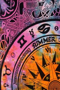 พรมผนังแบบดั้งเดิมของอินเดียโบราณเคลต์ของทุกเพศทุกวัยตกแต่งผนังฮิปปี้แมนดาลาแบบแขวนมันดาลาแบบแขวน - Product Image 5