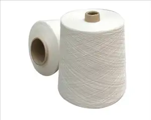 Sợi Chải Kỹ 100% Cotton Để Dệt Và Đan Từ Ấn Độ Sợi Bông Được Đánh Bóng Hình Nón Tròn