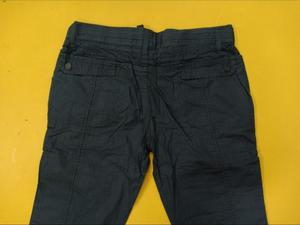 Stock/Stocklot étiquettes de marque hommes léger tissu Oxford coton Chino multi-poches taille élastique bouton Cargo pantalon - Product Image 5