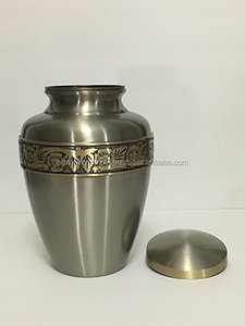 Urna Funeraria Doble de Bronce Estilo Americano para Adultos, Metalurn Brassware de Brassworld India - Product Image 2