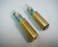 Nouveau module diode laser vert de qualité supérieure 12 mm 532 nm 5 mW, module de positionnement laser de pompage Ismartlaser en laiton 3 VDC, 3000 heures