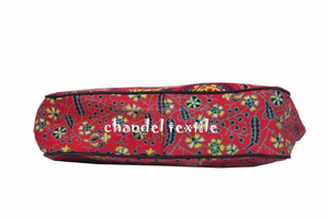 Bolso de mano de algodón elegante hecho a mano con Mandala para mujer, estilo Hippie, bolso de hombro elegante, cierre de botón, bolso de compras doble Floral - Product Image 6