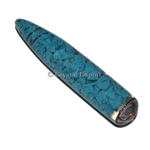 Turquoise Orgone Massage Healing Wand - Product Image 1