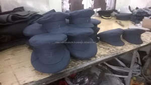 German WW2 Generals High Uniform Requirement 100% Sombrero de visera de lana con bordado hecho a mano - Product Image 3