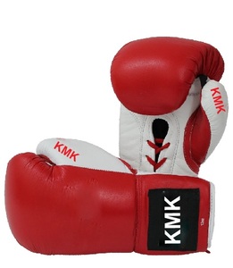 LOGO PERSONNALISÉ DESIGN Gants De Boxe Dragonne 8OZ Tailles Professionnelles En Cuir PU Pliable Doigts Arrière/Mitaines Protéger La Main pour L'entraînement - Product Image 3