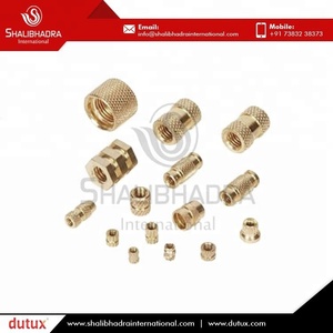 น็อตหัวหกเหลี่ยมทองเหลืองมีการออกแบบโครงสร้างแข็งแรงขัดมัน - Product Image 5