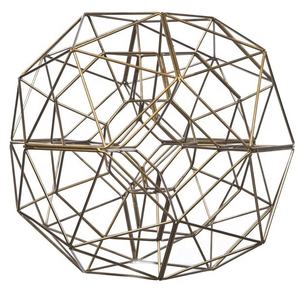 Boule décorative en fer, SCULPTURE de boule, décoration artisanale pour la maison - Product Image 1