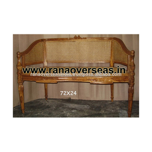 Dois Seater De Madeira Handmade Outdoor E Indoor <span class=keywords><strong>Bench</strong></span> Cadeira Com Mão Esculpida Design Em Bronze