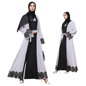 Abbaya islamique, caftan musulman élégant, de dubaï - Product Image 1