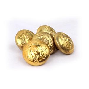 Boutons de cérémonie en métal doré pour manteau uniforme - Product Image 1
