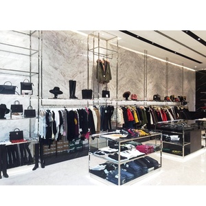 LUX ที่กำหนดเอง High End Rack, Boutique Store Shop,Boutique จอแสดงผลเฟอร์นิเจอร์สำหรับสุภาพสตรีเสื้อผ้า - Product Image 1