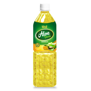 1L Aloe Vera con Mango Sabor VINUT Bebida Aloe Vera Bebida Botella para mascotas - Product Image 1