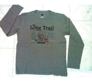 Fabricante de ropa oem, venta al por mayor, camiseta personalizada, Camiseta de algodón con estampado personalizado de bambú, camiseta OEM con manga 3/4 impresa - Product Image 4