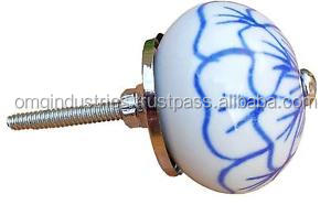 ลูกบิดลูกบอลหินอ่อนหินเซรามิก OMG Industries ตู้เก็บของในห้องครัวตู้เก็บของที่จับดึงและลูกบิดลิ้นชัก - Product Image 5