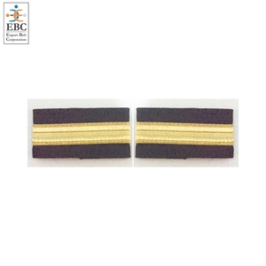 Épaulettes de pilote à enfiler, avec insignes de grade (1/2/3/4 barres) en or ou en argent, pour épaulettes de capitaine, sangle d'uniforme, patch ou badge - Product Image 4