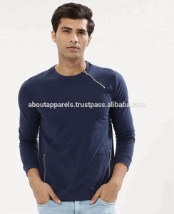 เสื้อสเวตเชิ้ตคอกลมของผู้ชายเสื้อมีฮู้ดแฟชั่นสีล้วนทันสมัย - Product Image 2