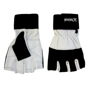 ถุงมือยกน้ำหนักหนังวัวระบายอากาศไม่ลื่นสำหรับออกกำลังกายในยิม - Product Image 3