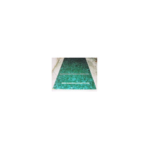Tableros de Mesa Rectangulares de Malaquita Semipreciosa Natural, Diseño Moderno Único, Acabado Pulido de Alta Calidad, Superficie Duradera - Product Image 1