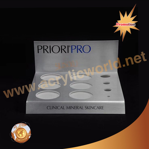 Présentoir acrylique adapté aux besoins du client de magasin de cosmétiques de beauté de bijoux personnalisés présentoir de cils compteur d'affichage cosmétique - Product Image 1