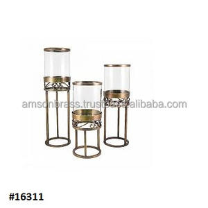 Bougeoir de conception de luxe de plancher en verre coloré - Product Image 2