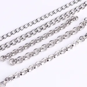 Hot Koop 3Mm Rolo Rvs Cubaanse Ketting Voor Vrouwen Ketting