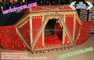 Doli de mariage traditionnel Rajwada, Palki de mariage indien en bois traité léger, Fabricant DST EXPORTS, Dernier modèle pour la mariée SEA - Product Image 6
