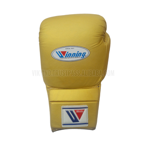 Guantes de boxeo de alta calidad, guantes de entrenamiento de cuero genuino - Product Image 5