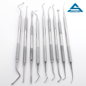 เครื่องมืออุดฟัน เครื่องมืออุดฟันคอมโพสิตพลาสติก เครื่องมือขูดหินปูน หัวตรวจฟัน ไม้พาย กระจก - Product Image 4