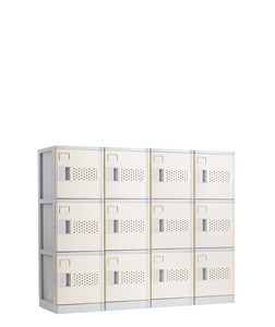 ABS Mini Plastic locker Ventilation on the Door - Product Image 3