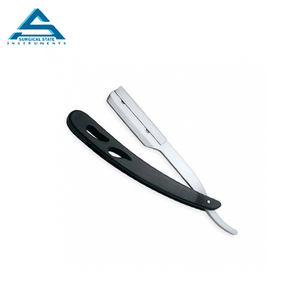 Maquinilla de afeitar de peluquero Manual plegable para hombre, cuchillo de afeitar de seguridad de una sola hoja, herramienta desechable para eliminación de cara y axilas - Product Image 3