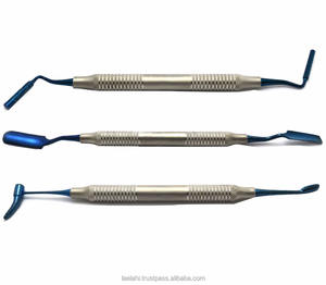 Kit de greffe de tissu osseux dentaire premium 2026 – Équipement de nettoyage et de remplissage pour implants dentaires avec plugger et packer en titane bleu - Product Image 3