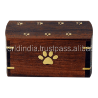 Urna de madera para mascotas, suministros funerarios - Product Image 6