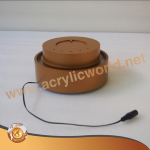 Artículo de promoción personalizado, productos de regalo LED, botella de vino, pantalla glorificadora con impresión de logotipo, Mostrador de exhibición de vino - Product Image 1