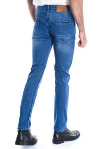 Pantalones vaqueros de mezclilla azul para hombre, diseño elegante, personalizado, hecho en Turquía, alta calidad, gran oferta - Product Image 4