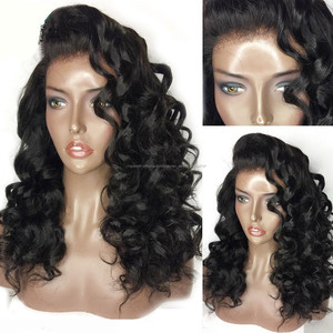 del precio <span class=keywords><strong>de</strong></span> fábrica cutícula alineados pelo <span class=keywords><strong>de</strong></span> <span class=keywords><strong>la</strong></span> India Remy del pelo humano mitad pelucas para las mujeres negras - Product Image 3