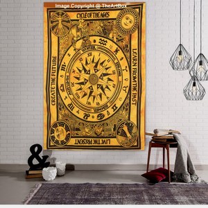 Custom Made Celtic Cycle of Ages Wall Hanging Tapestry Indian Wall Art Cotton Bohemian Hippie Bedroom Decor Tapestry <b>Poster</b> - Product Image 4